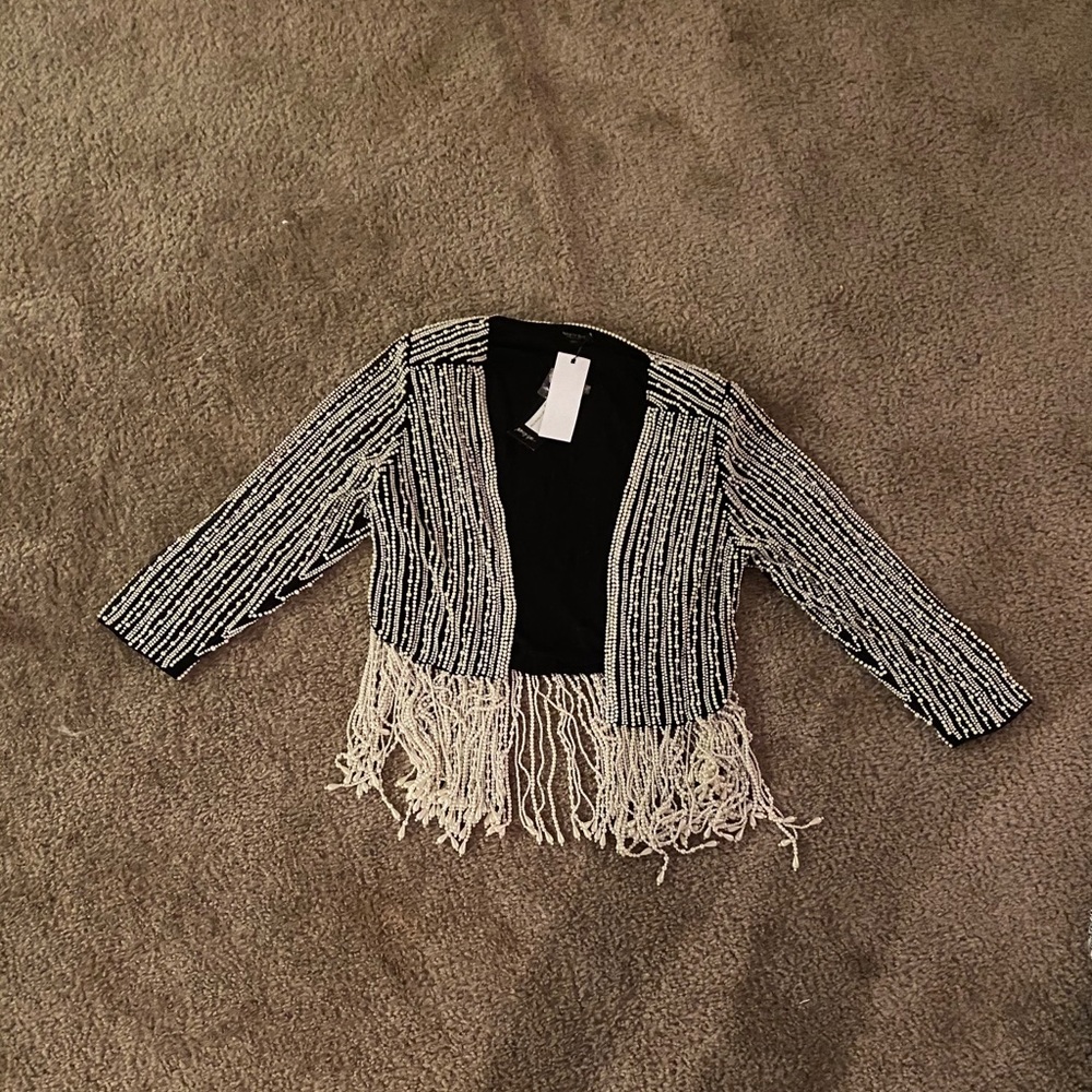 Beaded blazer